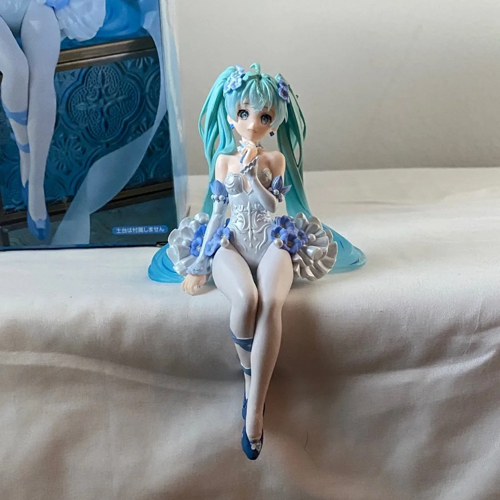 ⚡️SALE!! Hatsune Miku Flower Fairy Nemophila Figure - Picture 3 of 12